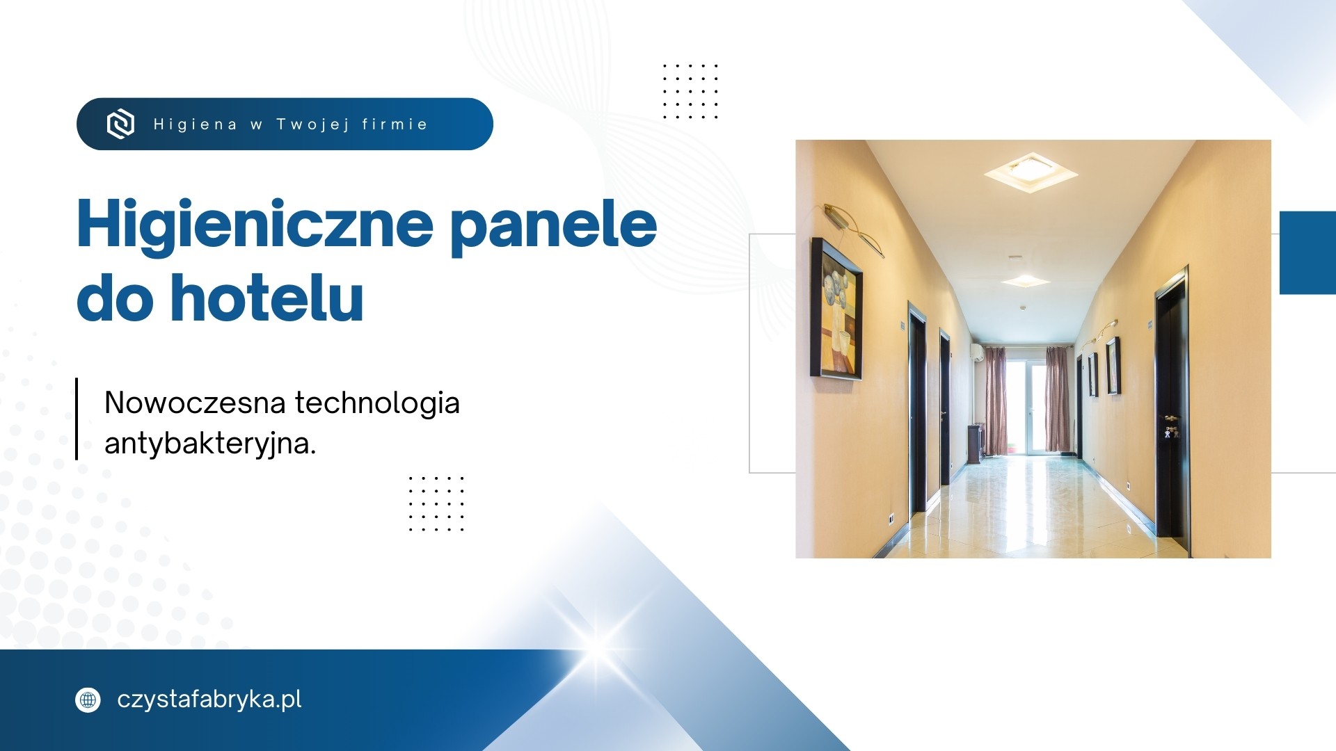 Read more about the article Higieniczne panele do&nbsp;hotelu