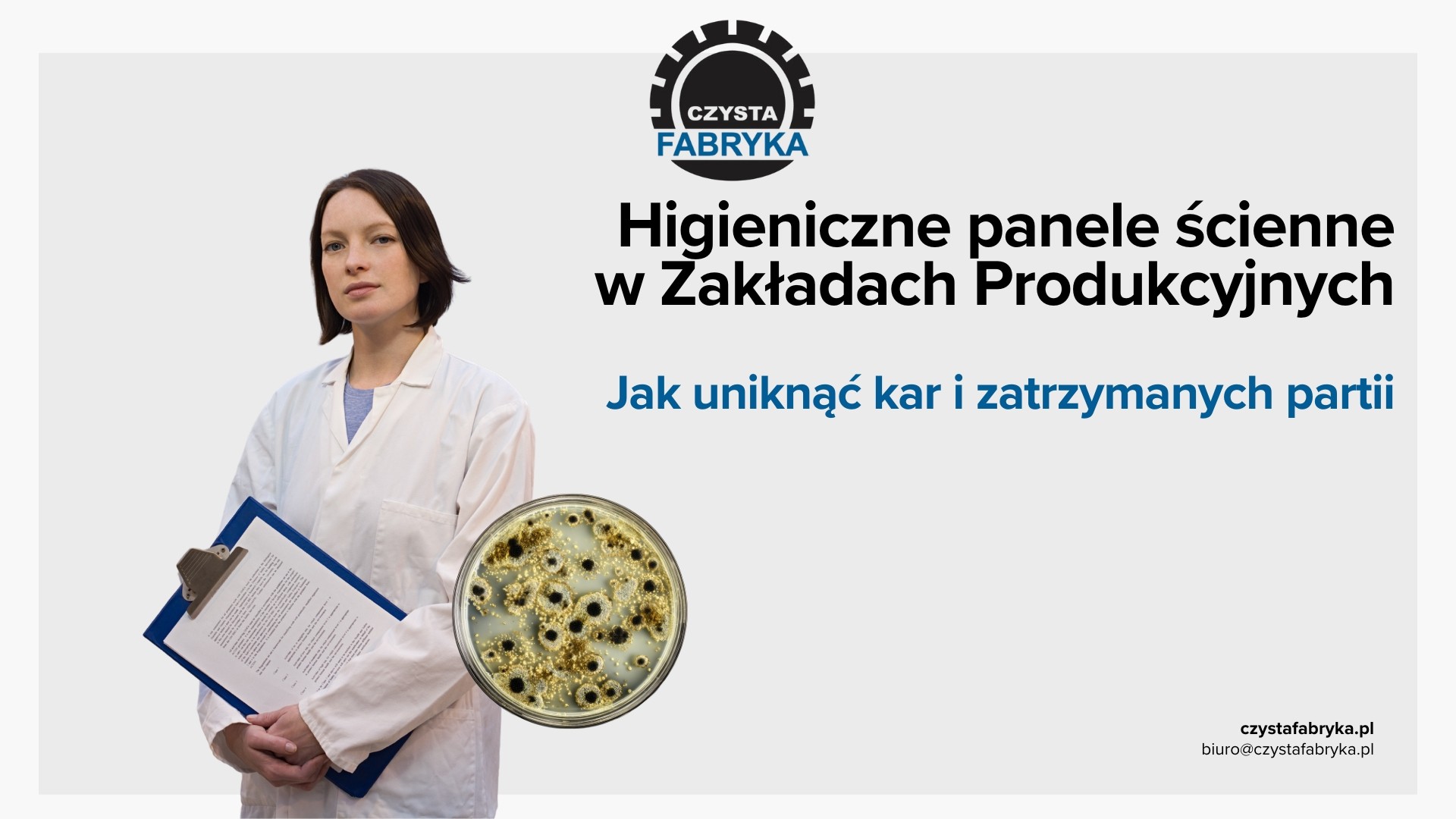 Read more about the article Higieniczne Panele Ścienne w&nbsp;Zakładach Produkcyjnych: Jak Uniknąć Kar i&nbsp;Zatrzymanych Partii